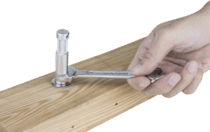 KUPO KS-286 5/8" 16mm Baby Pin with wood screw