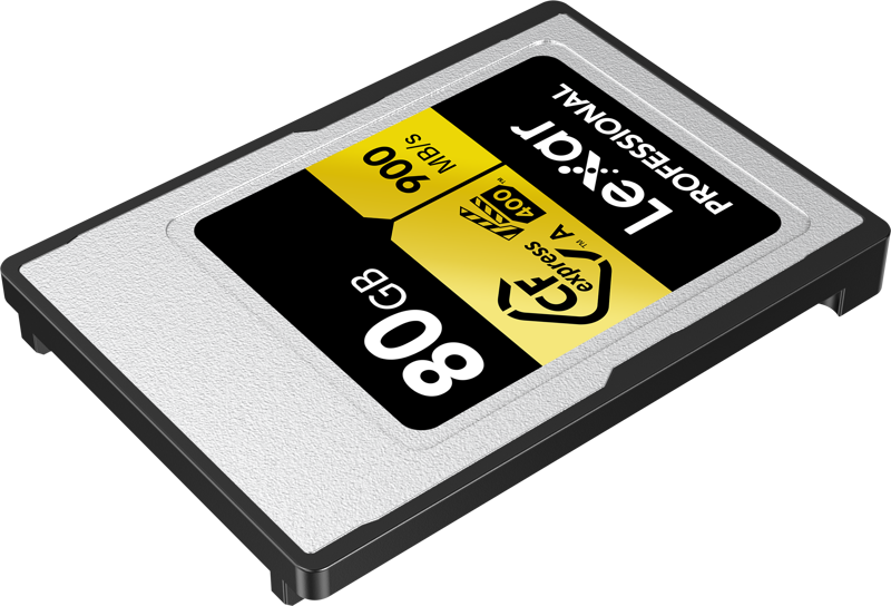 LEXAR CFexpress Pro Gold, VPG400, R900/W800 (Type A) 80GB