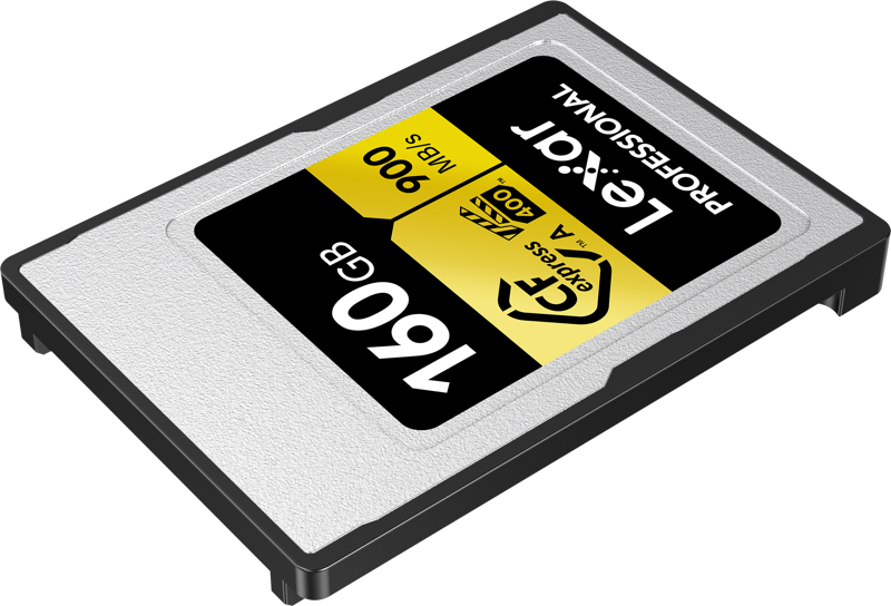 LEXAR CFexpress Pro Gold, VPG400, R900/W800 (Type A) 160GB