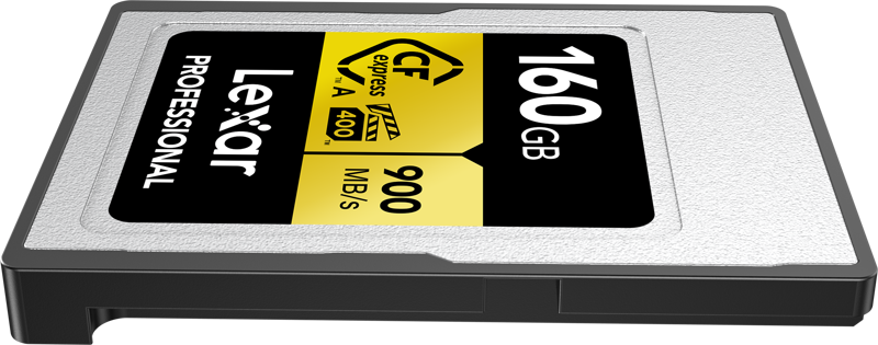 LEXAR CFexpress Pro Gold, VPG400, R900/W800 (Type A) 160GB