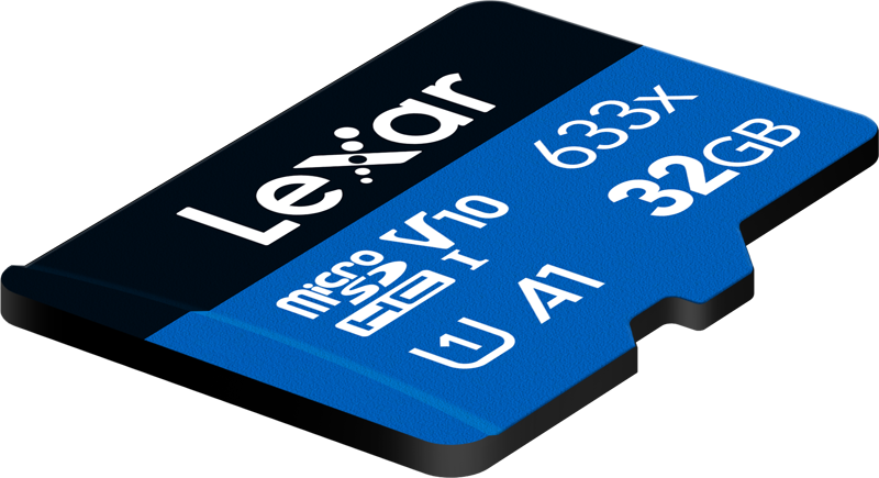 LEXAR microSDHC 633x UHS-I/A1/U3/10 R95/no adap (V10) 32GB