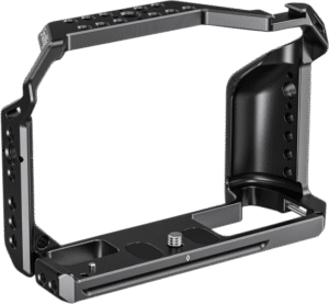 accessory mounts and a comfort grip for Fujifilm X-T4 camera.