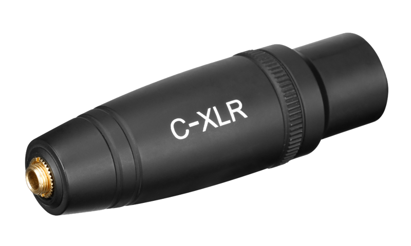 SARAMONIC Cable adapter C-XLR 3.5mm female TRS to XLR male audio adapter