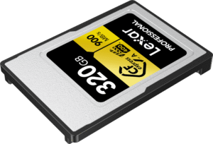 LEXAR CFexpress Pro Gold, VPG400, R900/W800 (Type A) 320GB