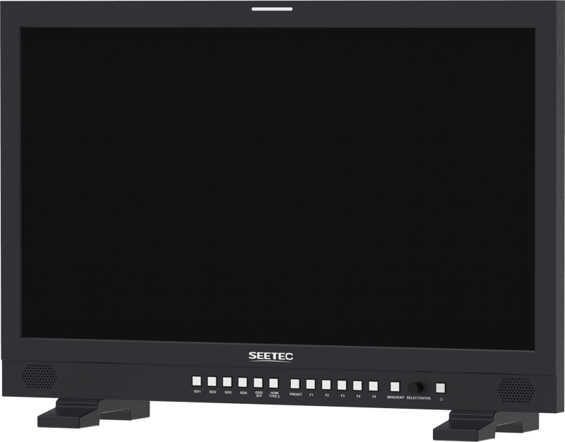 23.8" SEETEC 12G238F 4K/8K Broadcast HDR Monitor 12G-SDI HDMI UltraHD