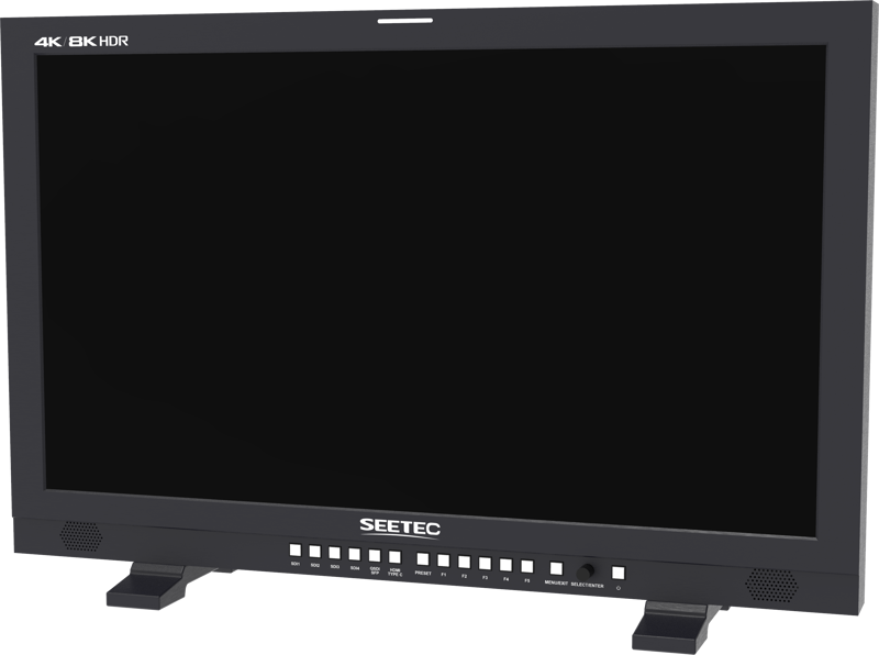 27" SEETEC 12G270F 4K/8K Broadcast Production HDR Monitor 12G-SDI HDMI