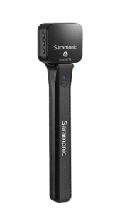 and users can turn the Blink900 transmitter into a handheld microphone