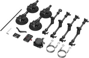 the mount has recomended maximum load capacity of 15Kg.