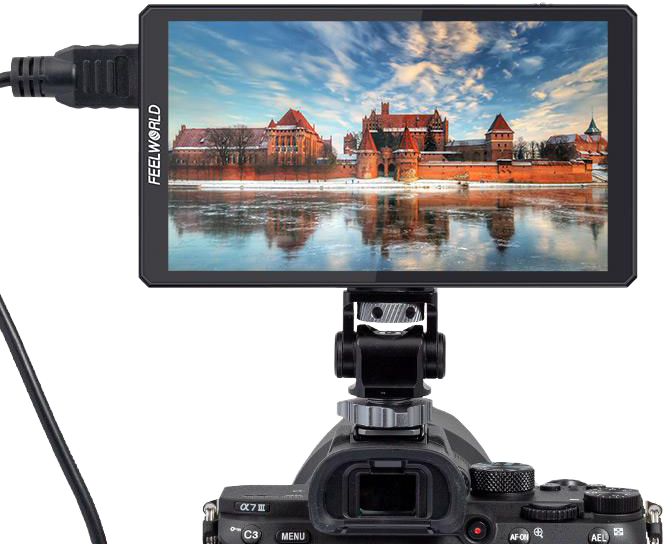 6" FEELWORLD CUT6 recording monitor