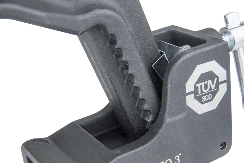 KUPO KCP-151 Ratcheting Jaw C Clamp With M12 Bolt & Nut