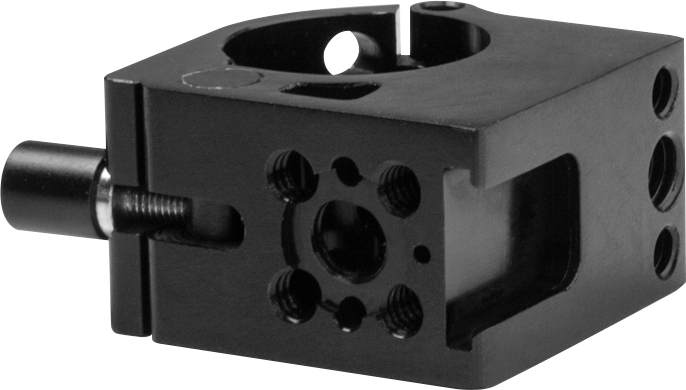 KUPO KCP-252 Tube Mounting Coupler Dia.25mm w/1/4" & 3/8"& Cold Shoe