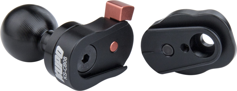 KUPO KS-409 Ball Head w/ 1/4"-20 Female Thread