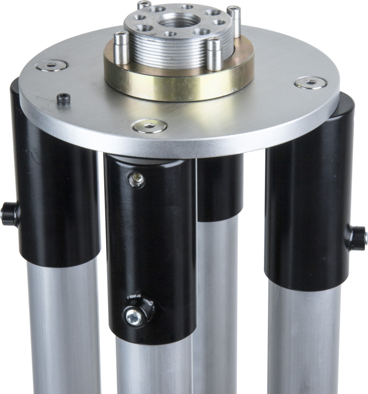 KUPO KS-687 Mitchell To Mitchell Riser With Pipe Clamp Adapter