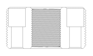 KUPO KS-689 Mitchel Threaded Collar w/ Counter Sunk Hole