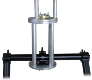 KUPO KS-696 Mitchell Mount With 2" Coupler Collar Castle & Nut