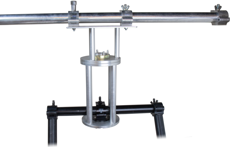 KUPO KS-696 Mitchell Mount With 2" Coupler Collar Castle & Nut