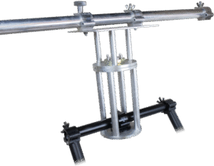 KUPO KS-696 Mitchell Mount With 2" Coupler Collar Castle & Nut