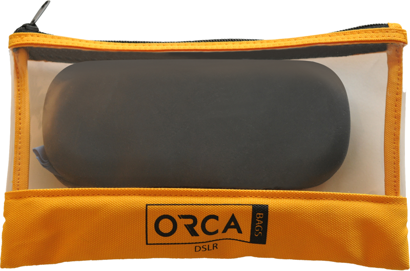 ORCA OR-599 Transparent pouches Kit for DSLR Accessories (3 pcs)