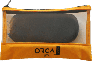 ORCA OR-599 Transparent pouches Kit for DSLR Accessories (3 pcs)