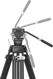 SMALLRIG 3989 Heavy-Duty Carbon Fiber Video Tripod Kit FreeBlazer AD-100