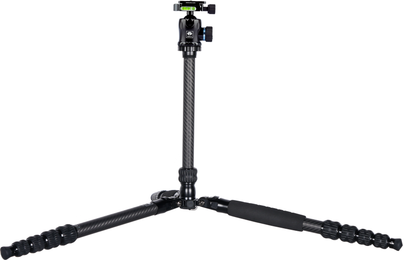 SIRUI Traveler Carbon Tripod Kit T-1205+E-10
