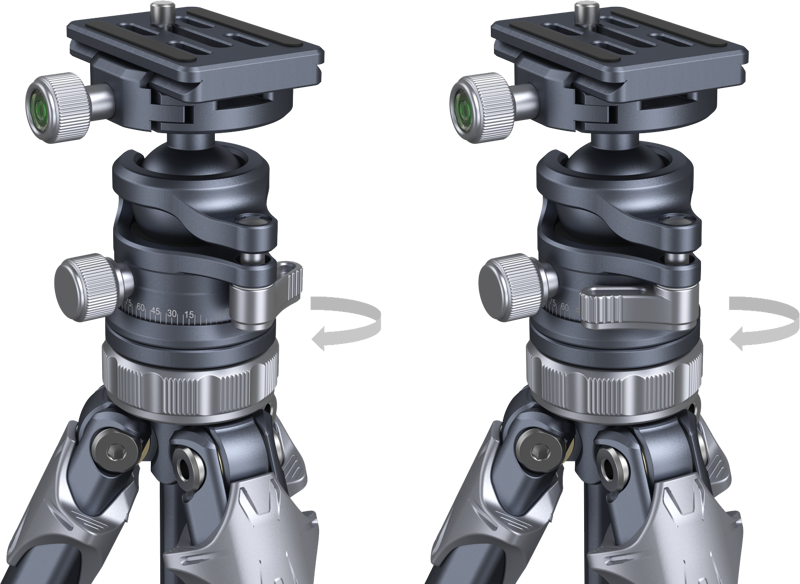 SMALLRIG 4222 Lightweight Travel Tripod AP-02