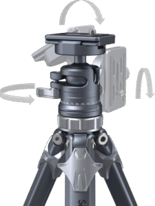 SMALLRIG 4222 Lightweight Travel Tripod AP-02