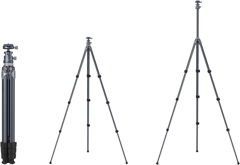 SMALLRIG 4222 Lightweight Travel Tripod AP-02