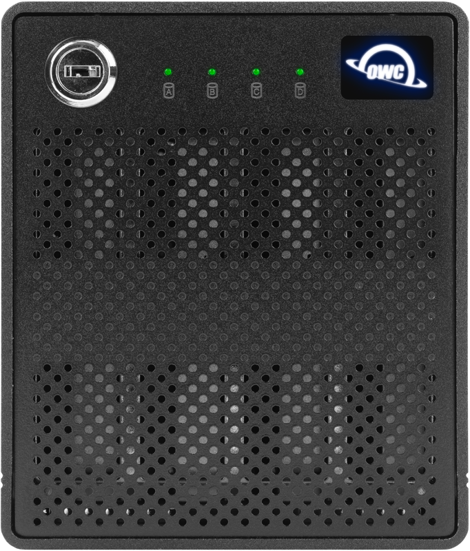 OWC ThunderBay 4 mini ProGrade 4-DriveTB3 Mac/Win(2xTB3 Ports,w/Softraid RAID 0/1/4/5/1+0) 8TB