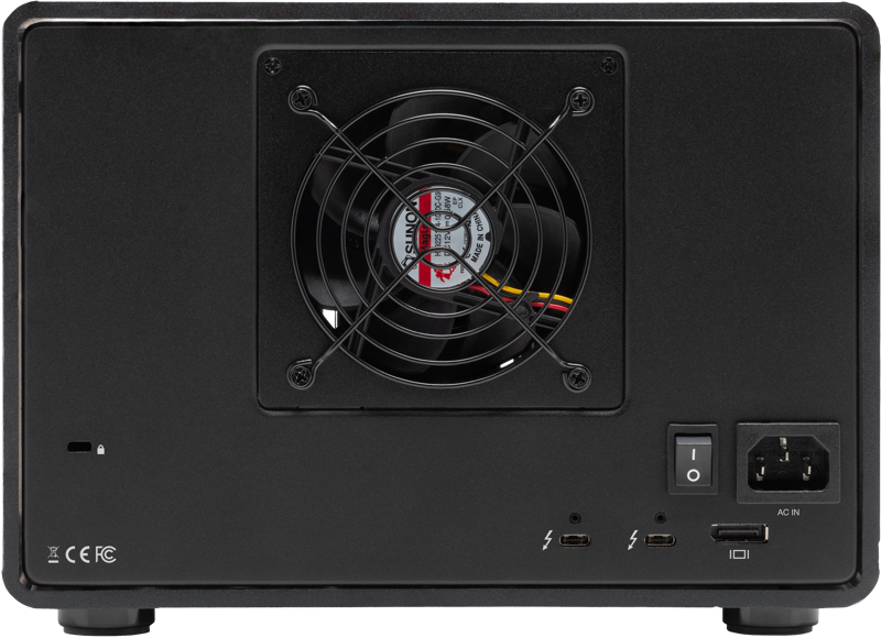 OWC ThunderBay 8 RAID Ready 8-Bay Ext Storage w/2x TB3 Ports (w/Softraid OWC/RAID 0/1/4/5/1+0) 0TB