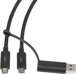 OWC USB-C to C & A with Tethered USB-A adapter 0.6 Meter
