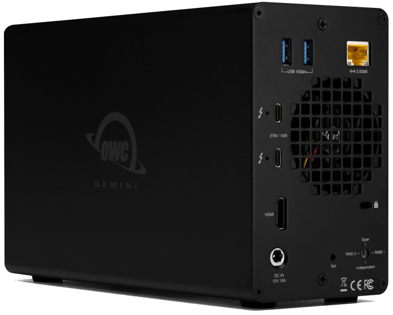 or render and process effects. Connect your favorite peripherals via USB ports. Ingest the day’s shoot or drone footage with the frontside reader.