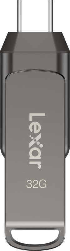 LEXAR JumpDrive Dual Drive D400 Type-C/Type-C & Type-A, up to 100MB/s read (USB 3.1) 32GB