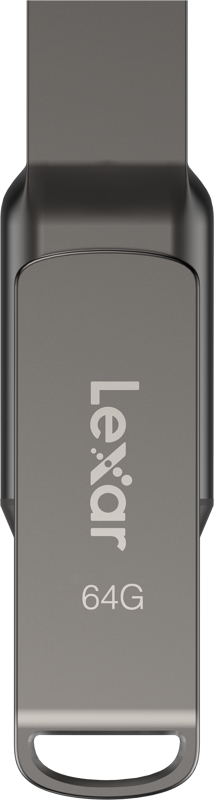LEXAR JumpDrive Dual Drive D400 Type-C/Type-C & Type-A, up to 130MB/s read (USB 3.1) 64GB