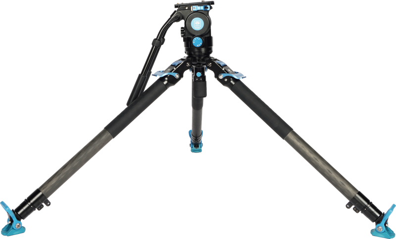 SIRUI Pro Video Tripod Kit Rapid SVT-75 Lite + Fluid Head SVH15