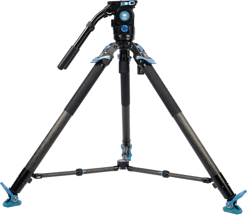 SIRUI Pro Video Tripod Kit Rapid SVT-75 Pro + Fluid Head SVH15