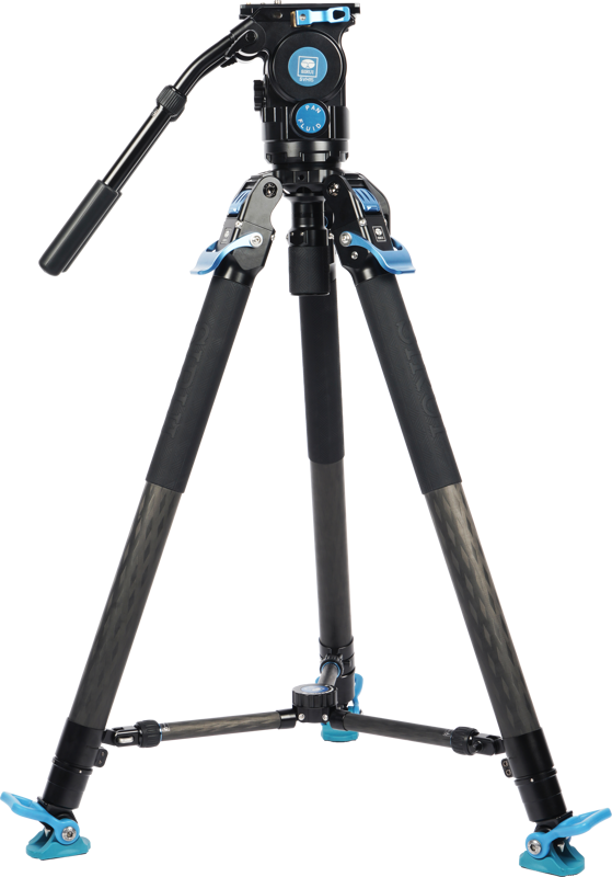 which is Quick and Sturdy! Kit includes the Sirui Tripod SVT-75 Pro and the Sirui Fluid Head SVH15