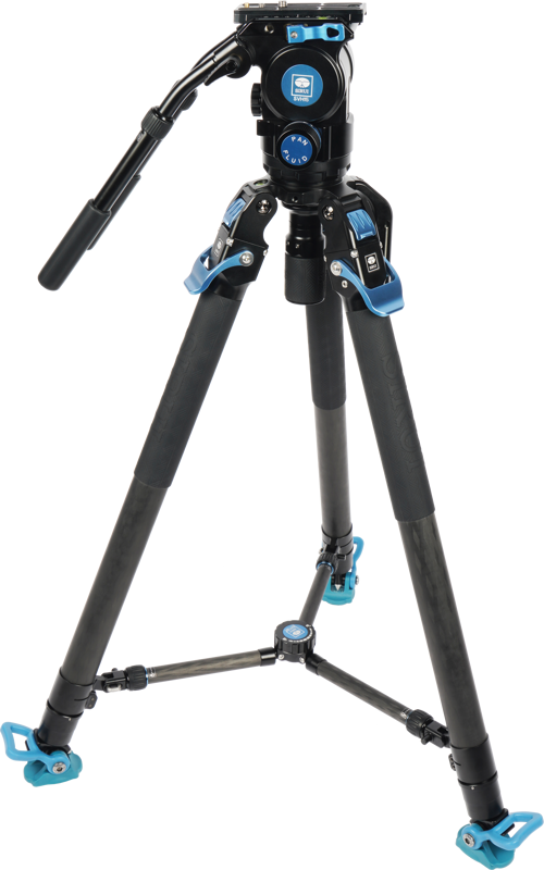 SIRUI Pro Video Tripod Kit Rapid SVT-75 Pro + Fluid Head SVH15