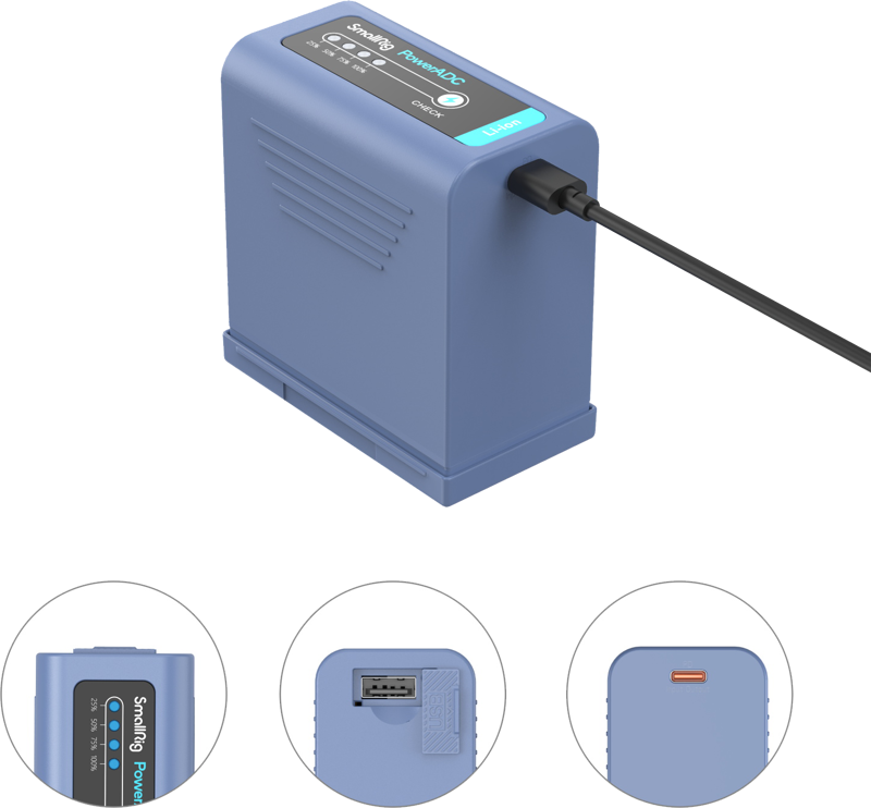 and intelligent direct charging battery with a capacity of 10500mAh (76.65Wh). Its large capacity ensures long-lasting power