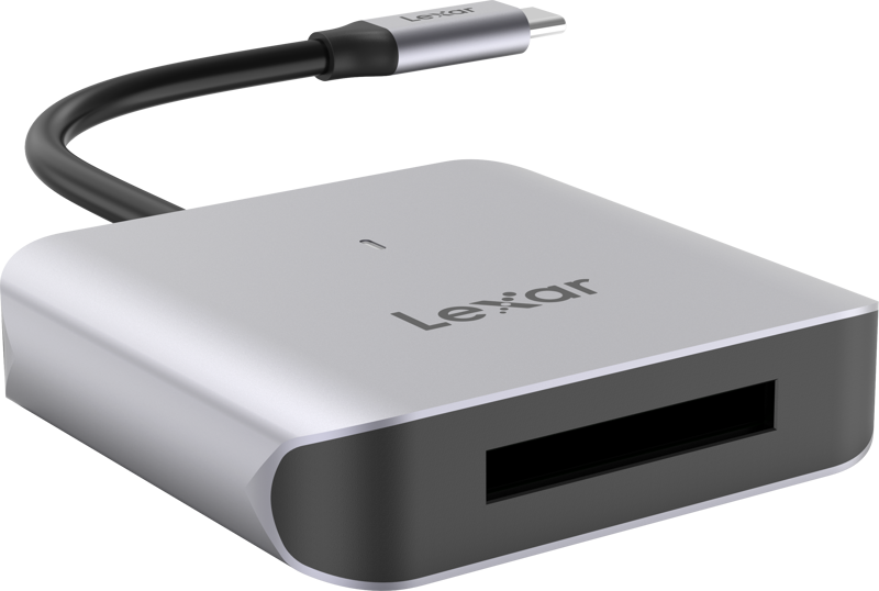 this compact reader is designed to connect with the latest USB-C enabled devices for added flexibility and portability.