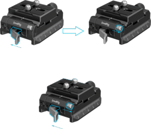 SMALLRIG 4234 Mount Plate Kit Universal ARCA & Manfrotto compatible