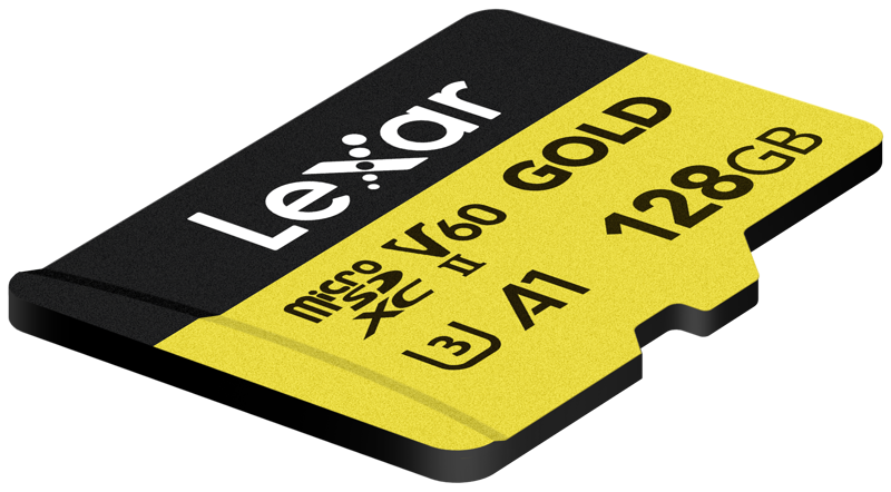 LEXAR microSDXC GOLD UHS-II/C10/A1/U3 R280/W100 (V60) 128GB