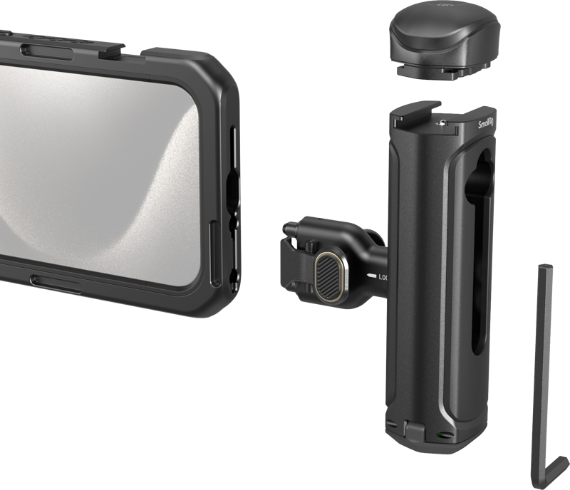 SMALLRIG 4398 Mobile Video Kit (Single Handheld) for iPhone 15 Pro