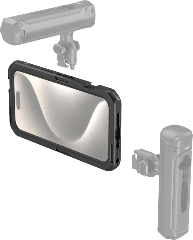 live streaming and vlog shooting. The compact and form-fitting cage weighs only 85g.