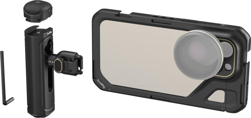 SMALLRIG 4392 Mobile Video Kit (Dual Handheld) for iPhone 15 Pro Max