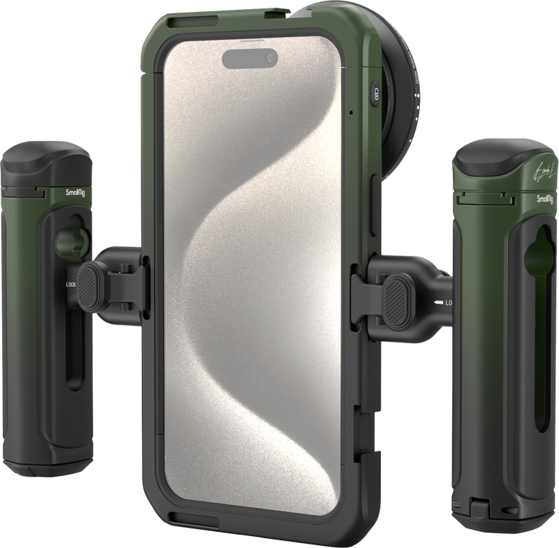 SMALLRIG 4407 Special Mobile Video Kit Dual Handheld (X Brandon Li) for iPhone 15 Pro Max