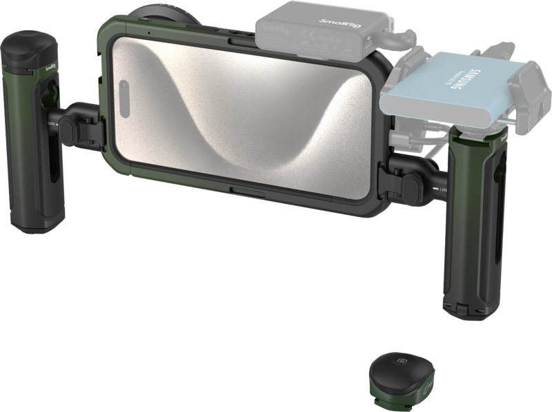 SMALLRIG 4407 Special Mobile Video Kit Dual Handheld (X Brandon Li) for iPhone 15 Pro Max