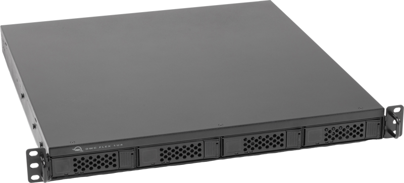 OWC Flex 1U4 4-Bay Rackmount Thunderbolt Storage, Docking & PCIe Expansion (1x4.0TB NVMe) 4.0TB