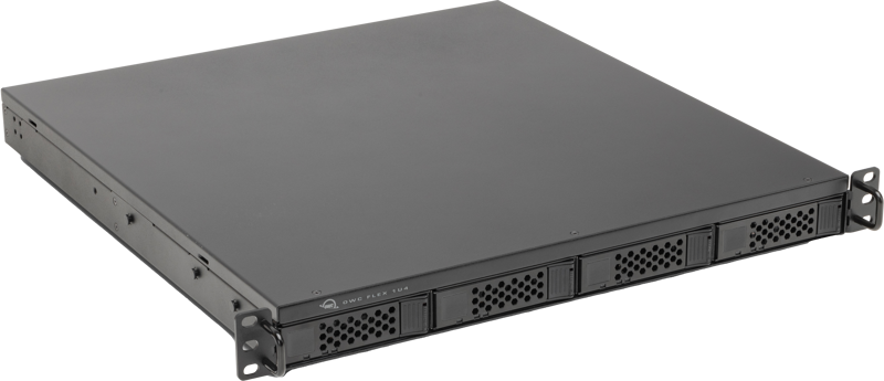 OWC Flex 1U4 4-Bay Rackmount Thunderbolt Storage, Docking & PCIe Expansion (1x4.0TB NVMe) 4.0TB