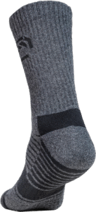VALLERRET Merino Wool Crew Sock - Grey Winter (size 41-46)